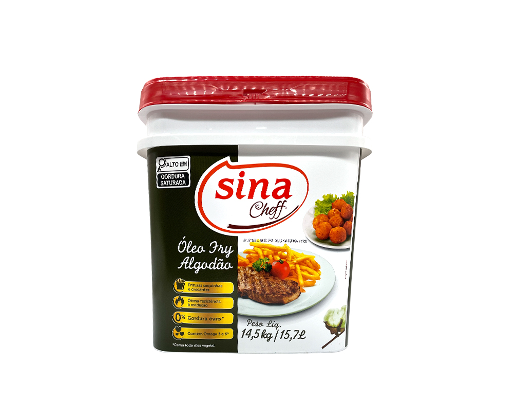 ÓLEO DE ALGODÃO FRY SINA (BD 15,7 L)